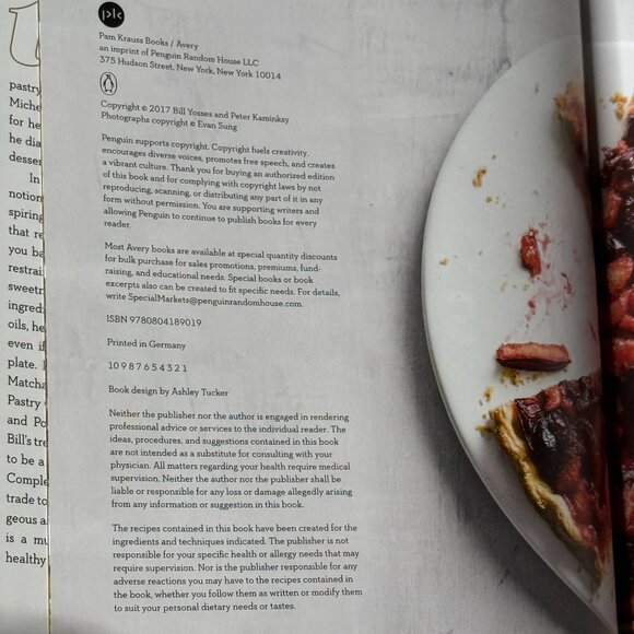 The Sweet Spot Cookbook Bill Yosses Peter Kaminsky Dialing Back Sugar Flavor HC - Picture 5 of 5